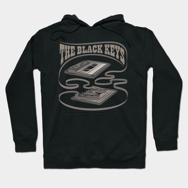 The Black Keys Exposed Cassette Hoodie by Vector Empire